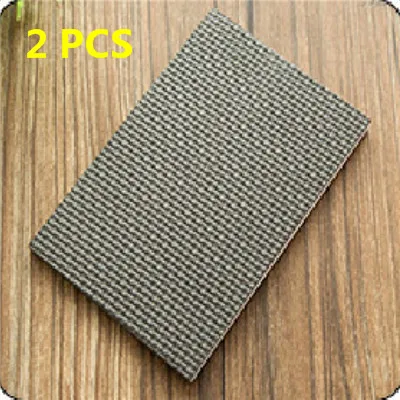 2Pcs Rectangular 1 комплект Нескользящие резиновые ножки самоклеющиеся уплотненные противоскользящие защитные накладки мебель подушка на стул защитный рукав - Цвет: 2Pcs Rectangular