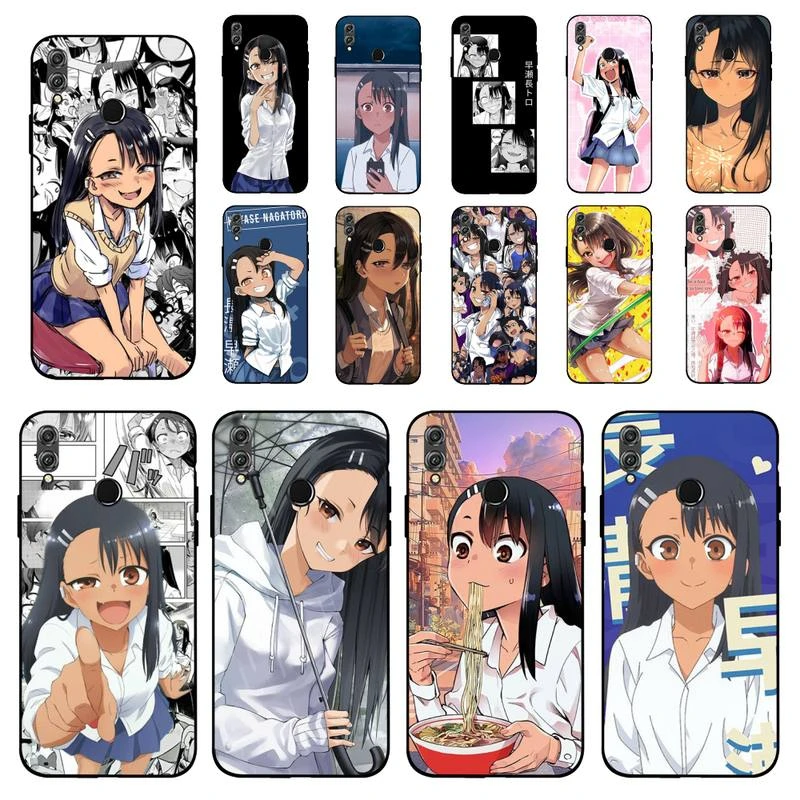 Fhnblj Nagatoro San Anime Phone Case For Huawei Honor 10 I 8x C 5a 9 10 30 Lite Pro Voew 10 V30 Phone Case Covers Aliexpress