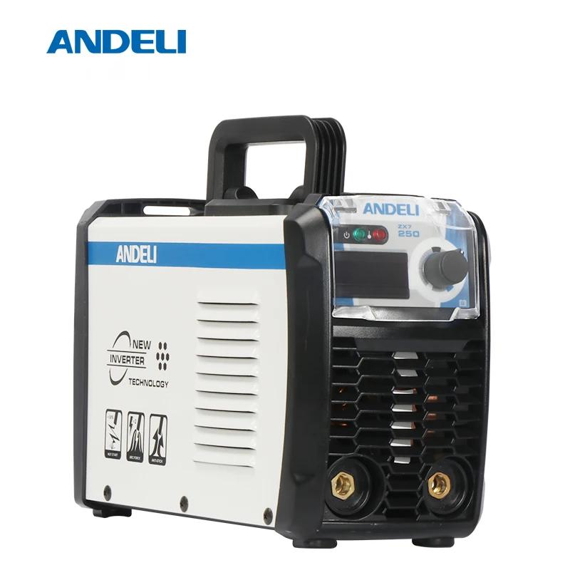 ANDELI ARC-250E 250A IGBT инвертор DC Booglassen машина MMA Lasser voor Lassen Werken en Elektrische Werken met аксессуары