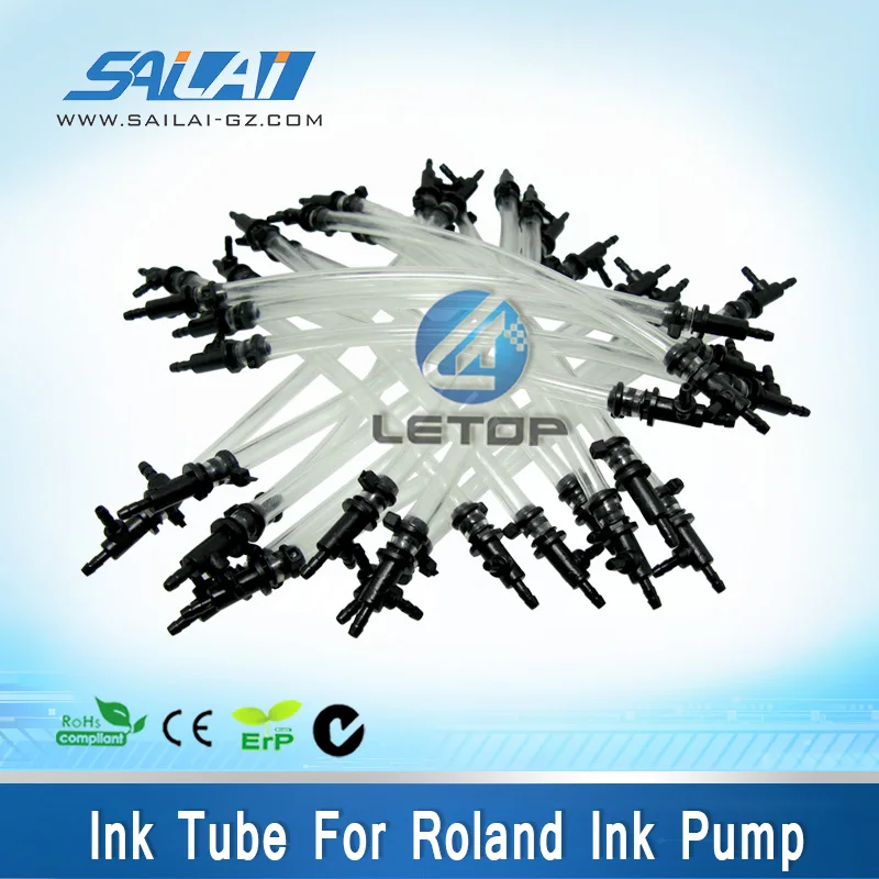 Белая резиновая трубка U-образной формы Rroland для чернильного насоса | Компьютеры и