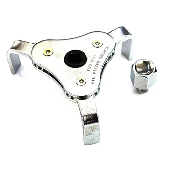 

Auto Oil Filter Wrench Car Repair Tools Adjustable Two Way Oil Filter Wrench 3 Jaw Remover Tool for Cars Trucks 54-116mm