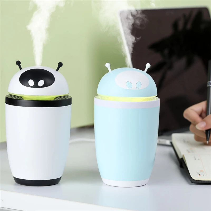 500ml Spaceman humidifier USB charging cool fog humidifier cute design air purifier room air humidifier atomizer humidifier