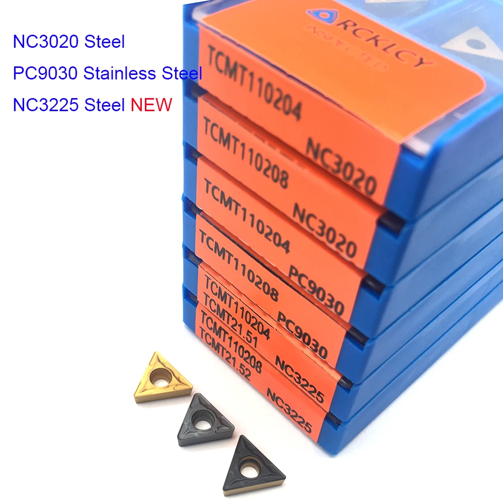 10 Inserti In Carburo SP300 NC3020 GTN-3 Per Tornio CNC – Larghezza 3 Mm, Rivestiti YBC251 Per Lavorazione Acciaio, Semifinitura