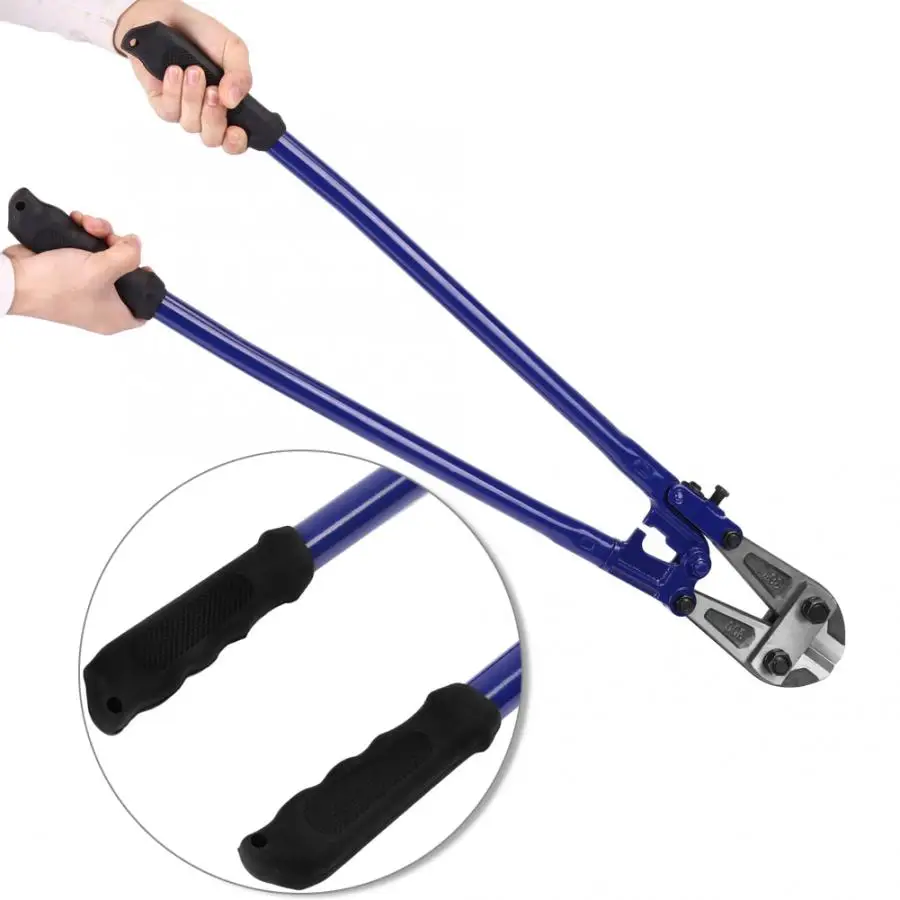 90cm Heavy Duty High Carbon Steel Wire Cable Chain Padlock Cutter Bolt Cropper Cutting Tool Hand Tools