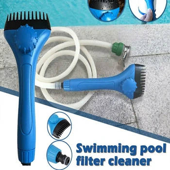 

Hand-held filter flusher Pool Cleaning Brush Filter Handheld Save Time Portable Cleaning Tools Accessories