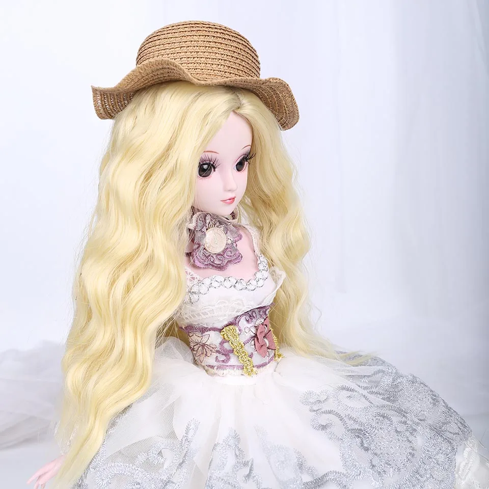 Кукольные волосы Cataleya BJD SD можно сделать своими руками длинные прямые Конец