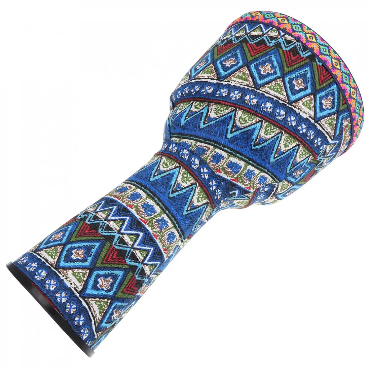 8 дюймов Африканский Djembe барабан красочные ткани искусства ABS баррель ПВХ кожи детей ручной барабан