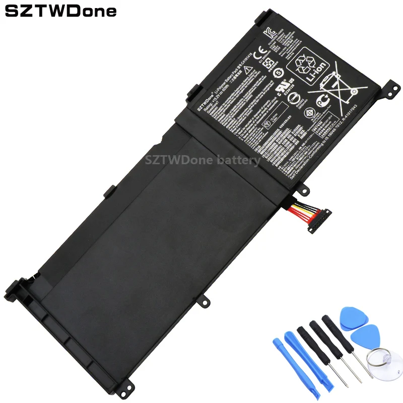 SZTWDone C41N1416 Аккумулятор для ноутбука ASUS UX501J UX501JW UX501LW N501L G501 G601J G601JW N501JW|Аккумуляторы
