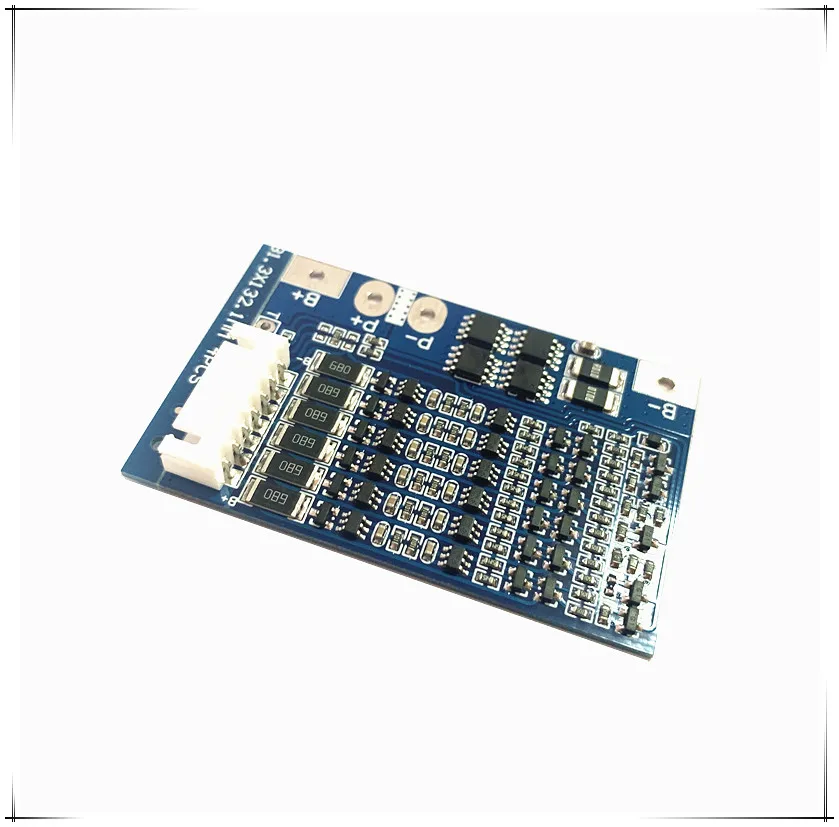 Баланс BMS 6S 20A 22,2 V литиевая батарея Защитная плата 18650 литиевая батарея Защитная плата 25,2 V анти-перезарядка/Lipo BMS