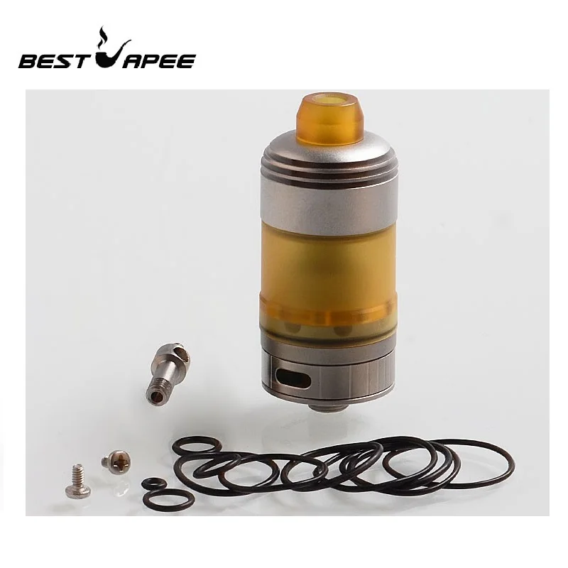 

Hussar Project X Style 22mm RTA Replaceable Tank Atomizer Adjustable Bottom Airflow Top Filling System VS Single coil Giant V5 M