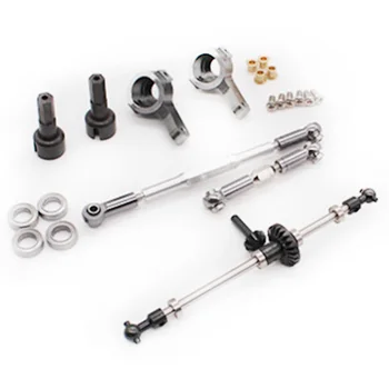 

Upgrade Metal Gear Bridge Axle for WPL B1 B-1 B14 B-14 B24 B-24 C14 C-14 C24 C-24 RC Car Spare Parts Metal Front Rear Axle Gear