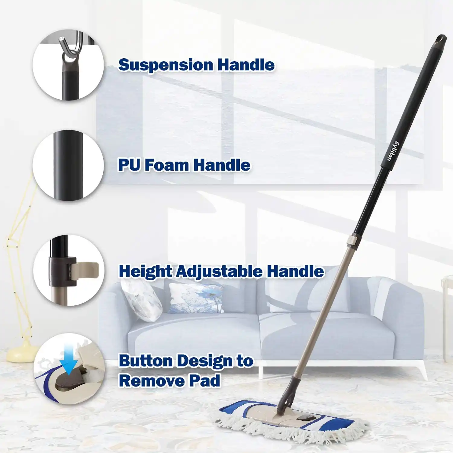 extendable dust mop