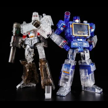 

Transformers Autobots MP13 THF-1T MP36 THF-3T Transparent Megatron Gun Soundwave Robots Leaserbird Model Toy Collectibles