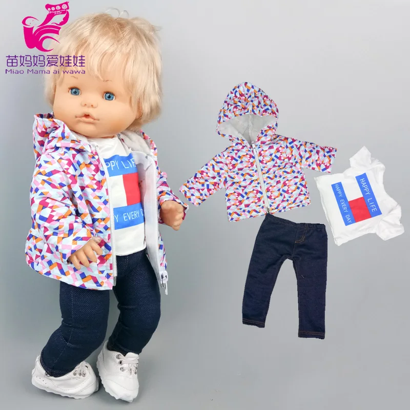 Nenuco пуховик подходит для кукол 40 см Ropa Y Su Hermanita Одежда девочек Подарки кукольная