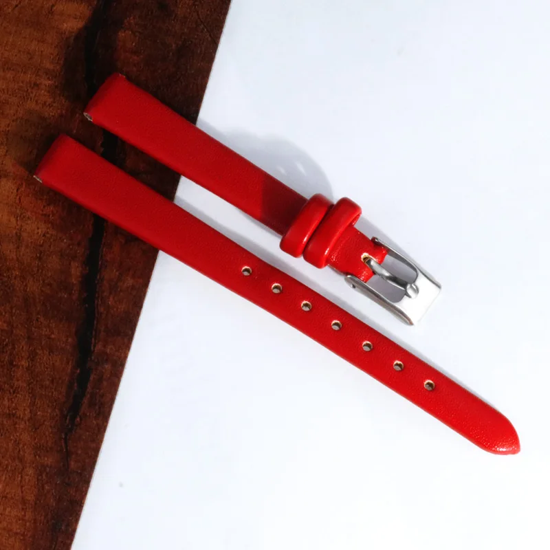 Premium Genuine Leather Watch Strap - Soft Wrist Band Variety (Multiple Sizes Available)