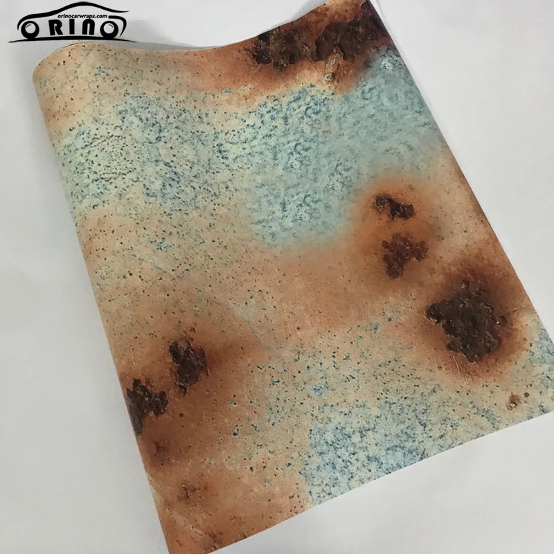 Rusty Car Sticker Wrap Foil-5