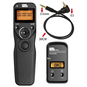

Pixel TW-283 E3 Wireless Timer Remote Control for Pentax K-5 K-7 K10 K20 K100 K200 for canon 350D 300D 100D 80D 70D 60D 60Da