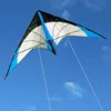Outdoor Fun Sports 48 /72 Inch  Dual Line Stunt Kites For Adults Pwoer Kite With Handle And Line Good Flying 1