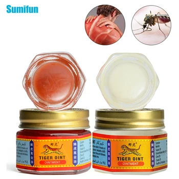 

1Piece 100% Original Red/White Tiger Balm Ointment Muscle Back Neck Pain Relief Arthritis Skin Care Refresh Cream