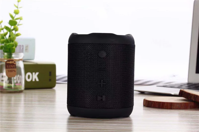 M2 Bluetooth speaker mini computer speakers subwoofer radio wireless portable sound box with mic Outdoor Bass Column Support TF - Цвет: Черный