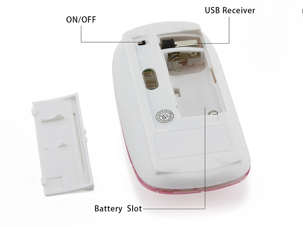 Cartoon Wireless Mouse Gaming Mouse