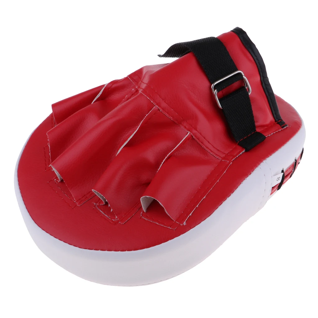 Training Kick Target Punching Strike Focus Rackets Kicking Pads PU Leather Fit for Kids/Adults Boxing Karate Practice Shields