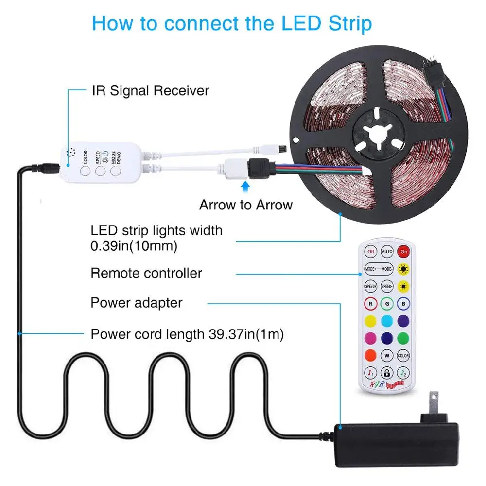 Led Strip Lights Elfeland 16 4ft 5m 5050 Rgb Light Strips Work With App Color Changing Non Waterproof Rope Lights Sync With Mus Led Strips Aliexpress Led Strip Lights Elfeland 16 4ft 5m 5050 Rgb Light Strips Work With App Color Changing Non Waterproof Rope Lights Sync With Mus Led Strips Aliexpress