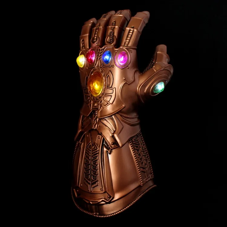 Thanos Gloves Avenge 3 4 Endgame Infinity War Gauntlet LED Cosplay Adult Kids 