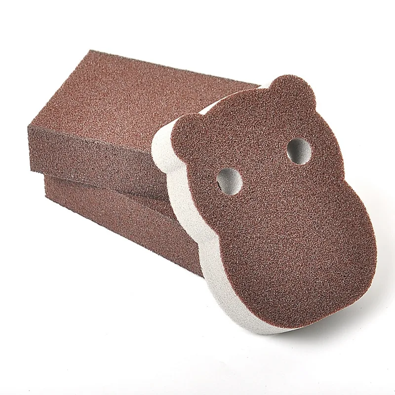 

1PCS Brown Melamine Eraser Magic Sponge Diy Cleaning Sponge Dishwashing Brush for Kitchen Bathroom Rust Removing Accessory E
