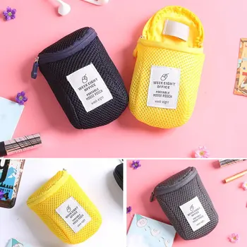 

New 4 Colors Mini Portable Shock Proof Storage Bag Digital Gadget Devices USB Cable Earphone Mouse Organizer Bag