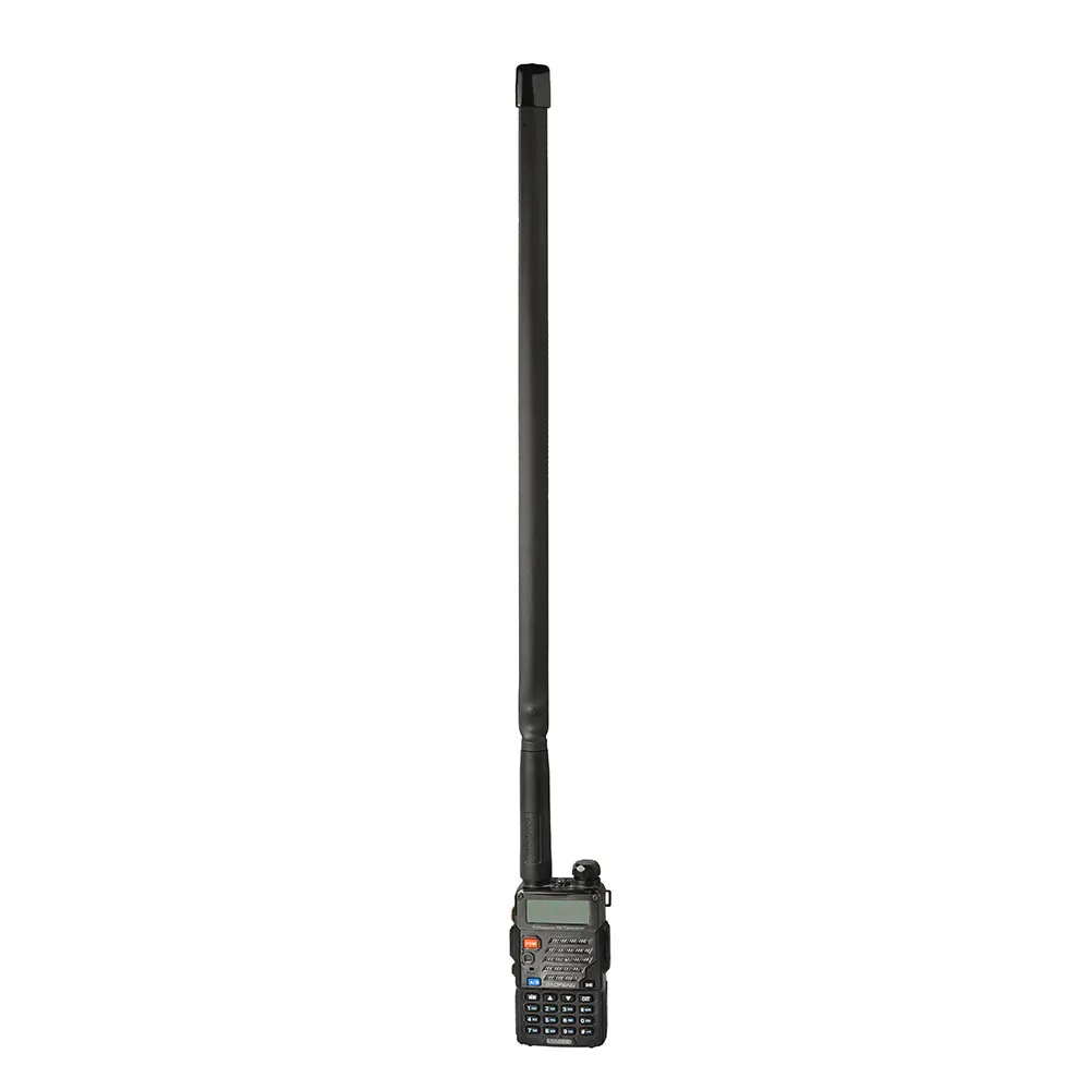 Eightwood Складная CS тактическая SMA Женская ветчина радио антенна для Baofeng Kenwood Wouxun ручной HT CB двухстороннее радио Walkie Talki