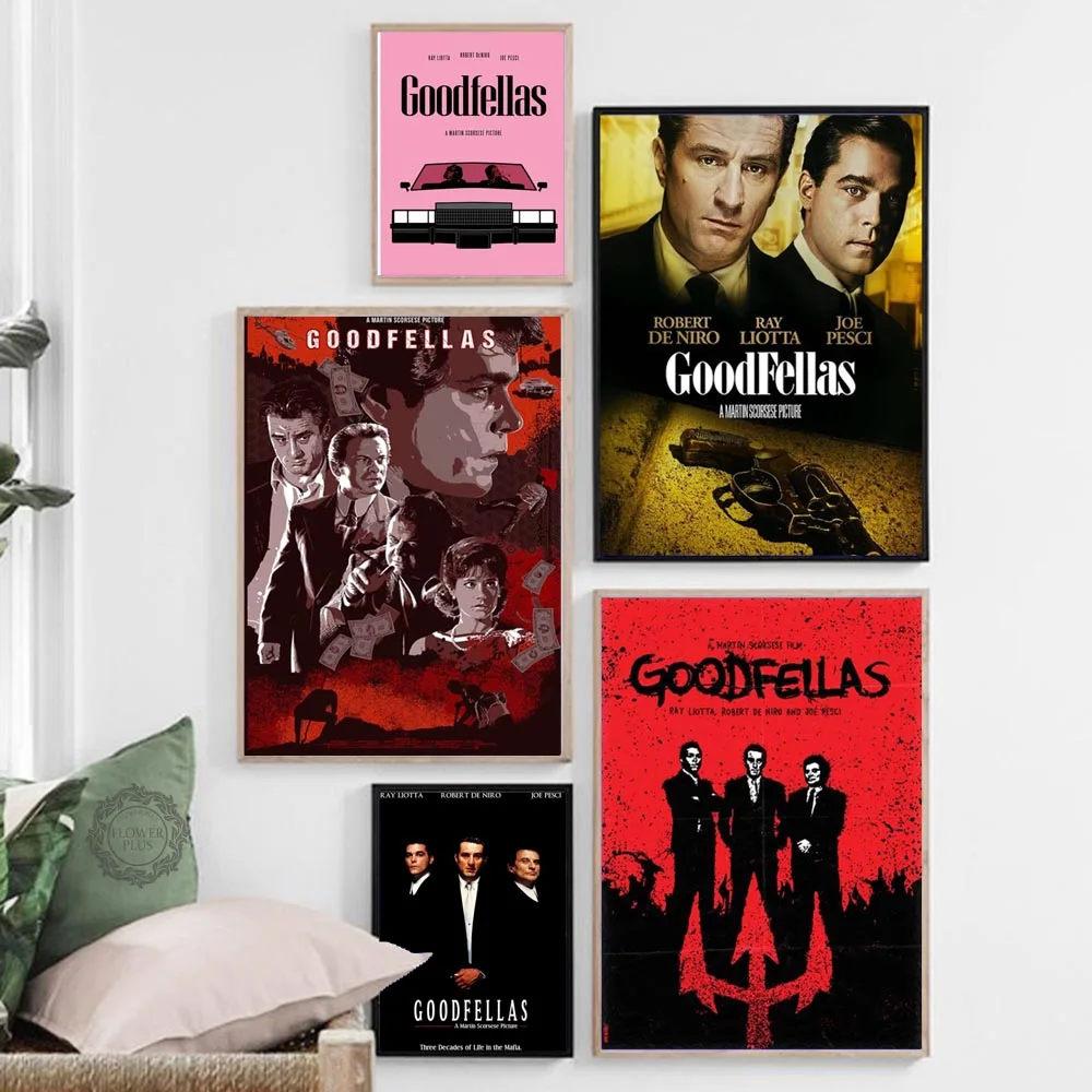 Goodfellas фильм стены Искусство Декор стены шелковые принты художественные плакаты, постеры для гостиной без рамки