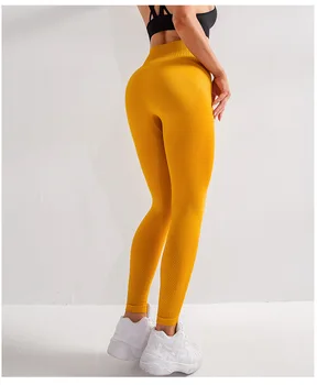 

Women Leggings Compression Pants Tummy Control High Waist Fitness Energy Exercise Pants Trousers Leggings Seamless Hips Push Up