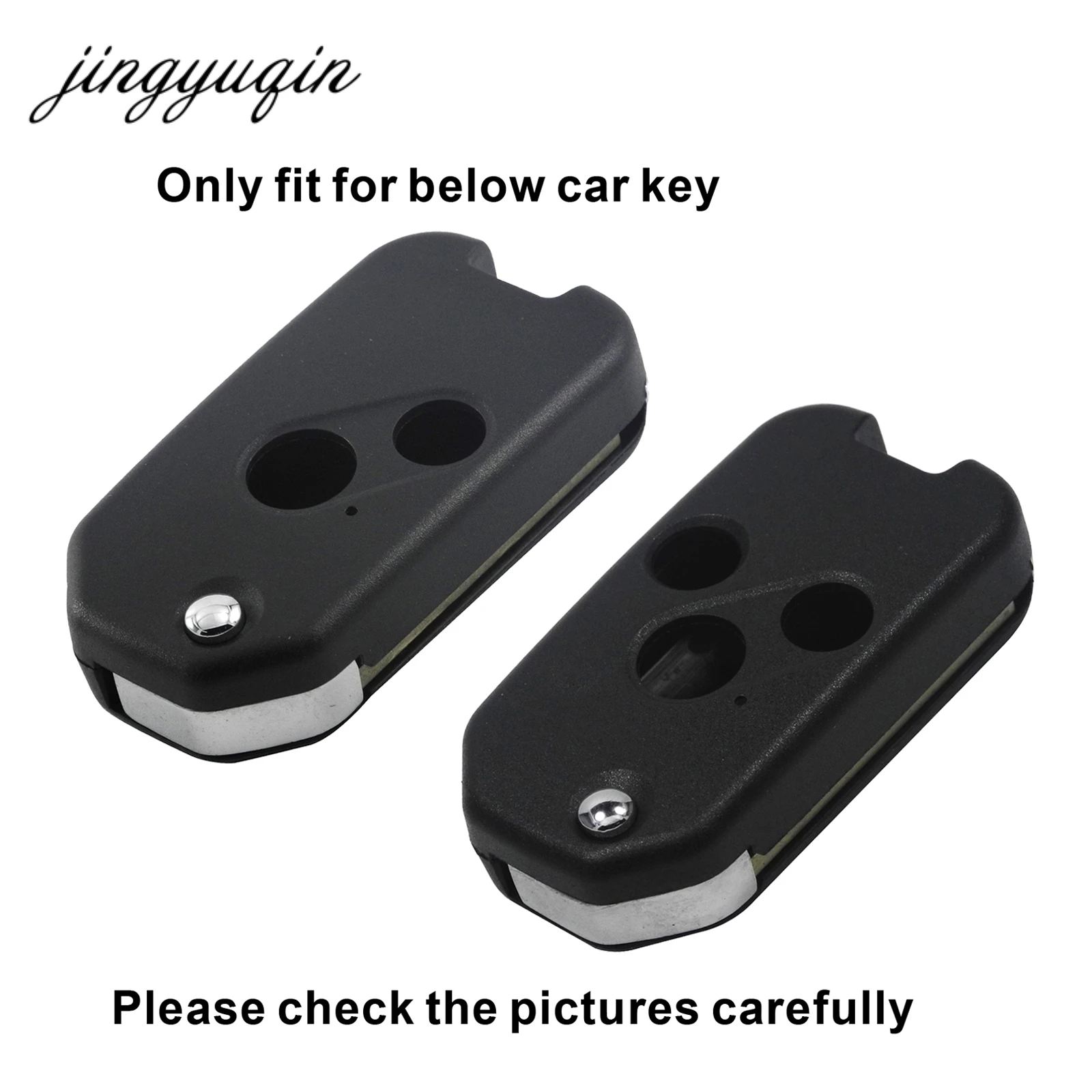 Bilchave 10 шт./лот 2/3 Кнопка кожаный чехол для ключей для Honda Accord Civic CRV Odyssey модифицированный Флип складной дистанционный чехол для ключей