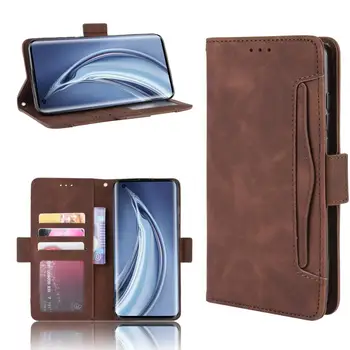 

For Xiaomi Mi 10 Pro 5G Case Xiaomi Mi 10 Wallet Skin Feel Soft Leather Phone Back Cover For Xiaomi Mi10 Pro With Card Slot