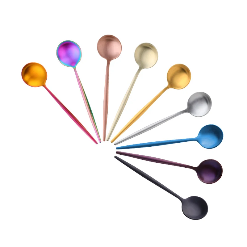 

Ложка для смешивания чая, кофе, из нержавеющей стали, 6 шт.