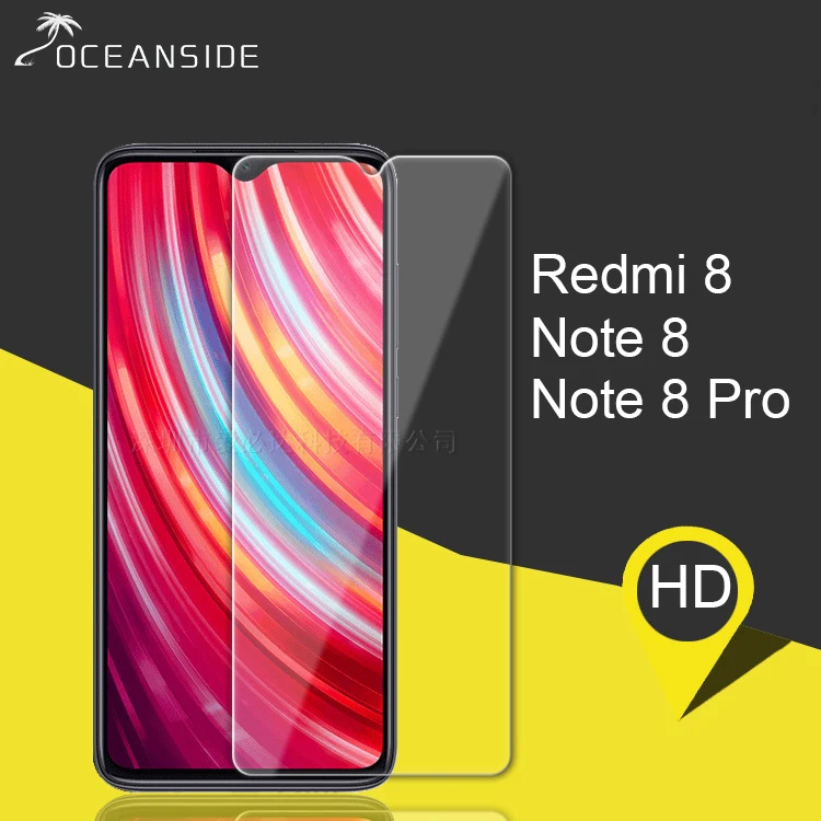 2 шт. для Xiaomi Redmi 8 Note Pro закаленное стекло Защита экрана 9H защитный чехол Redmi8 note8