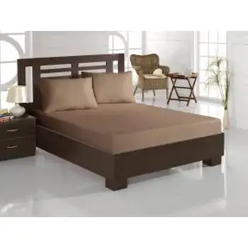 

Combed cotton Single Personality Fitted Sheets Cappucino