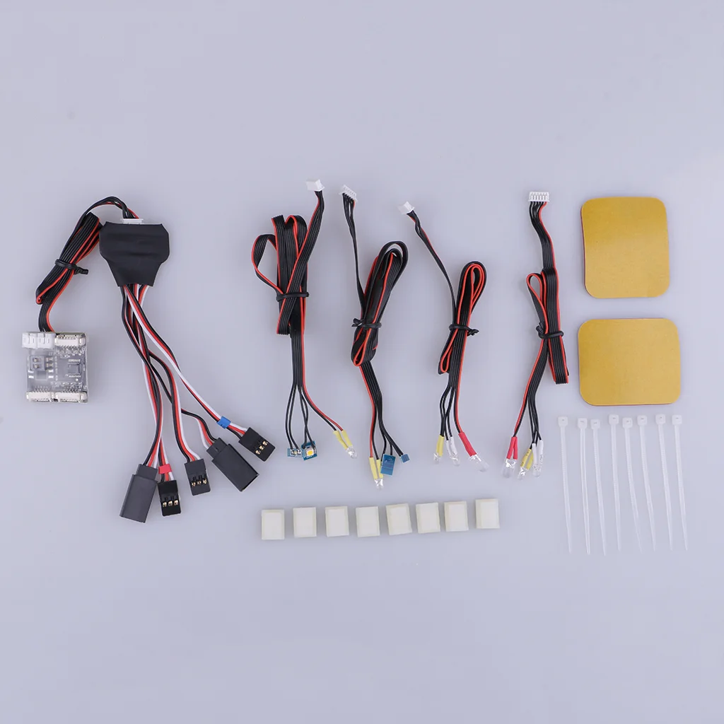 RC автомобильный передний задний Предварительно проводной светодиодный