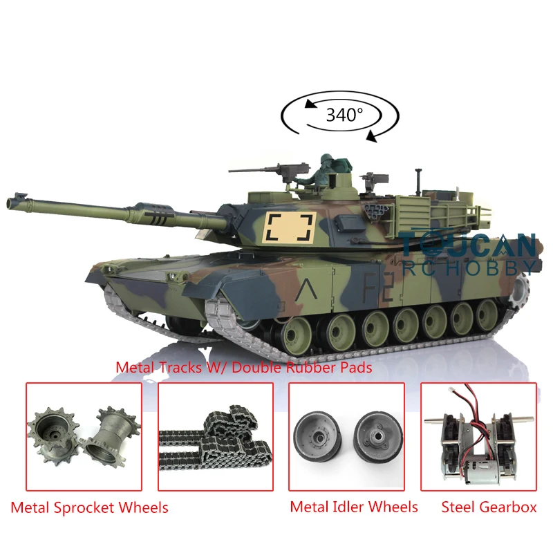 Metal Suspension System Spring Set For Henglong1/16RC M1A2 Abrams Tank 7 pairs 