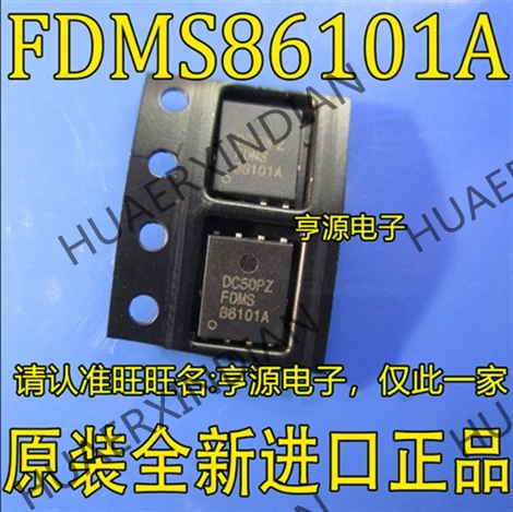 10 шт./лот 86101A FDMS86101 FDMS86101A MOS N 100V 12.4A в