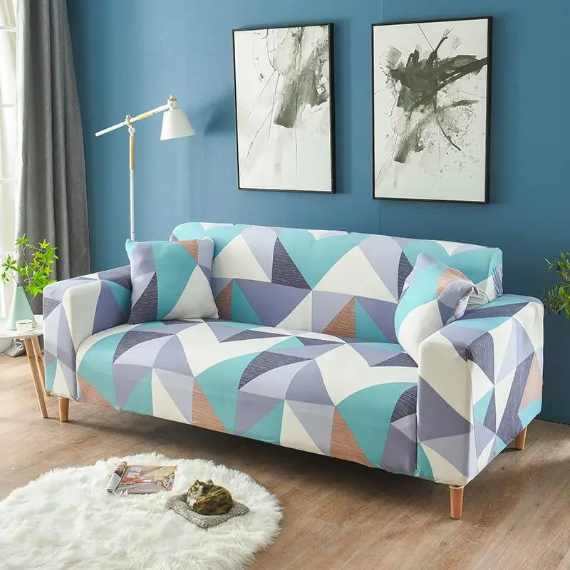 Sofa Cover Modern Sofa Covers For Living Room Printing Two And Three Seats Sofa Covers SA45090