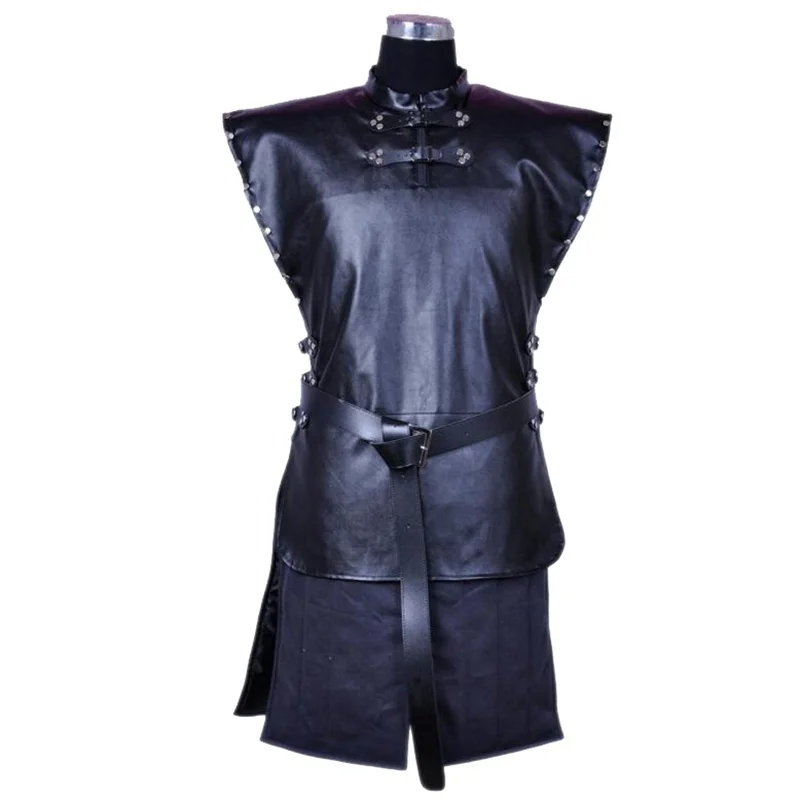 Черная ворона Игра престолов комплект верхней накидки бронежилет костюм Джона