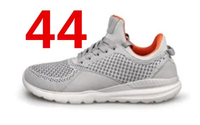 Gray 44 Оригинальные Xiaomi FREETIE легкие кроссовки удобные дышащие EVA Подушки Нескользящие трикотажные верх Прогулочные кроссовки обувь - Цвет: Gray 44