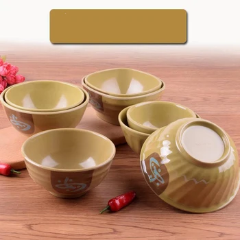 

Soup Bowl Restaurant Melamine Rice Bowl Melamine Small Bowl Fast Food Soup Bowl Plastic Bowl Imitation Porcelain Hot Pot Sauce