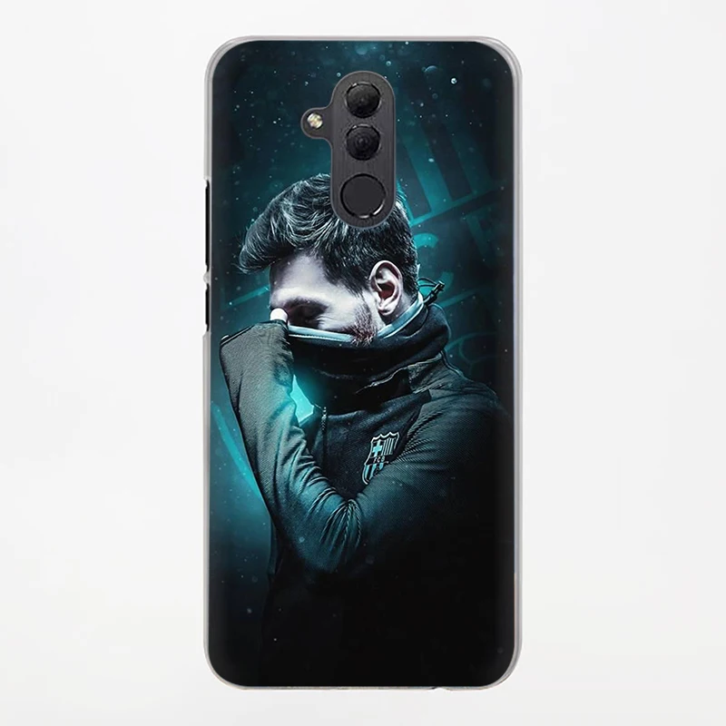 H1 Месси, Жесткий Чехол для телефона для huawei Y5 Y6 Y7 Prime Y9 Коврики 10 20 30 Pro Lite Nova 2i 3 3i Lite 4 5i - Цвет: H1