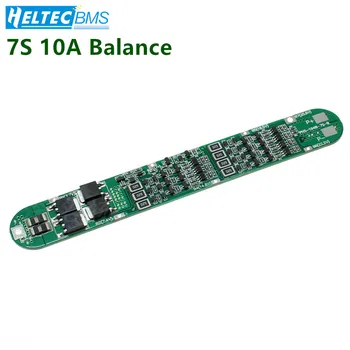 

BMS 7S 10A 26V continuous 10A with balance 18650 top special 3.7V/3.2V Li-ion/Lifepo4 Battery Protection Board
