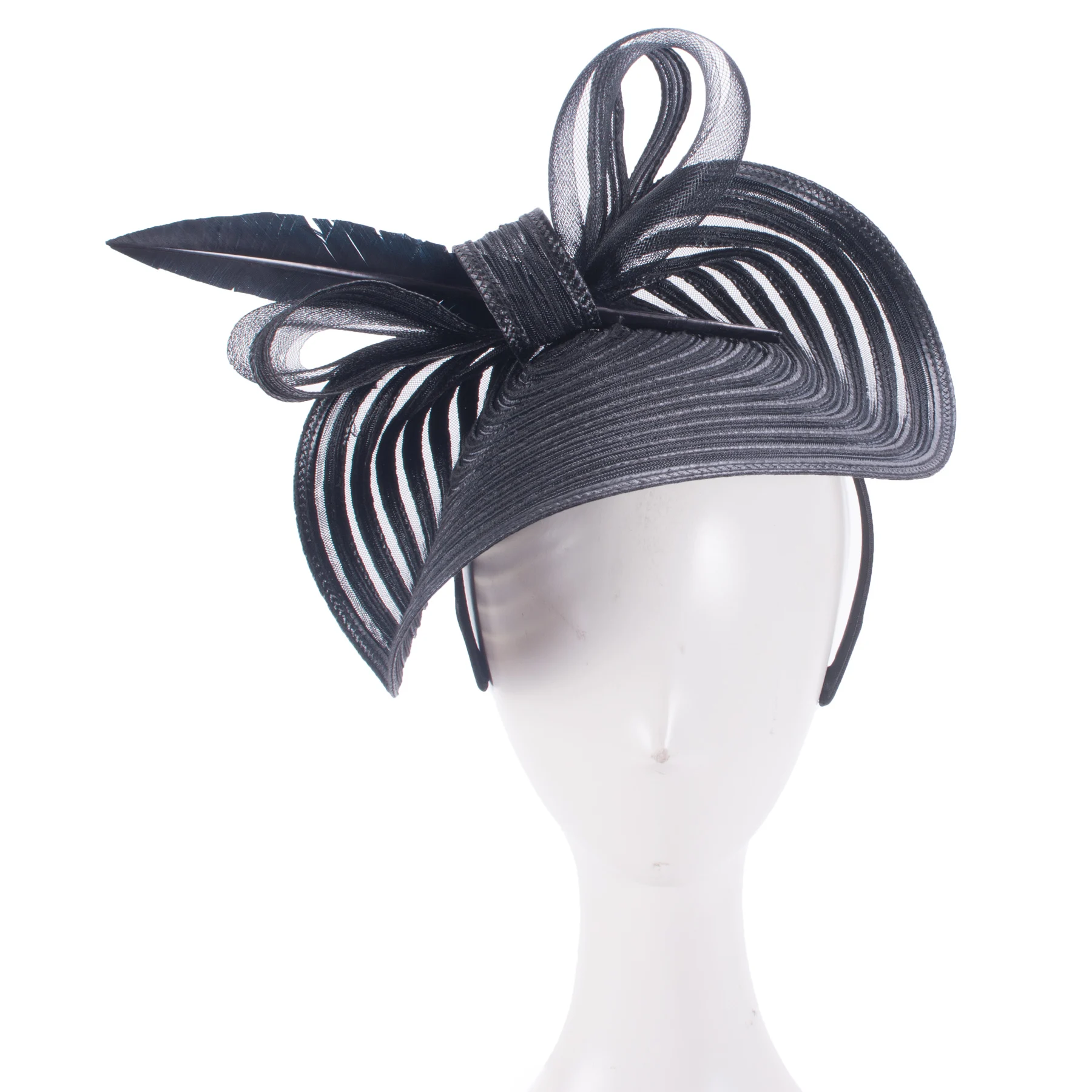 Womens Kentucky Derby Fascinators Wedding Church Racing Hats Headband Headpiece T428