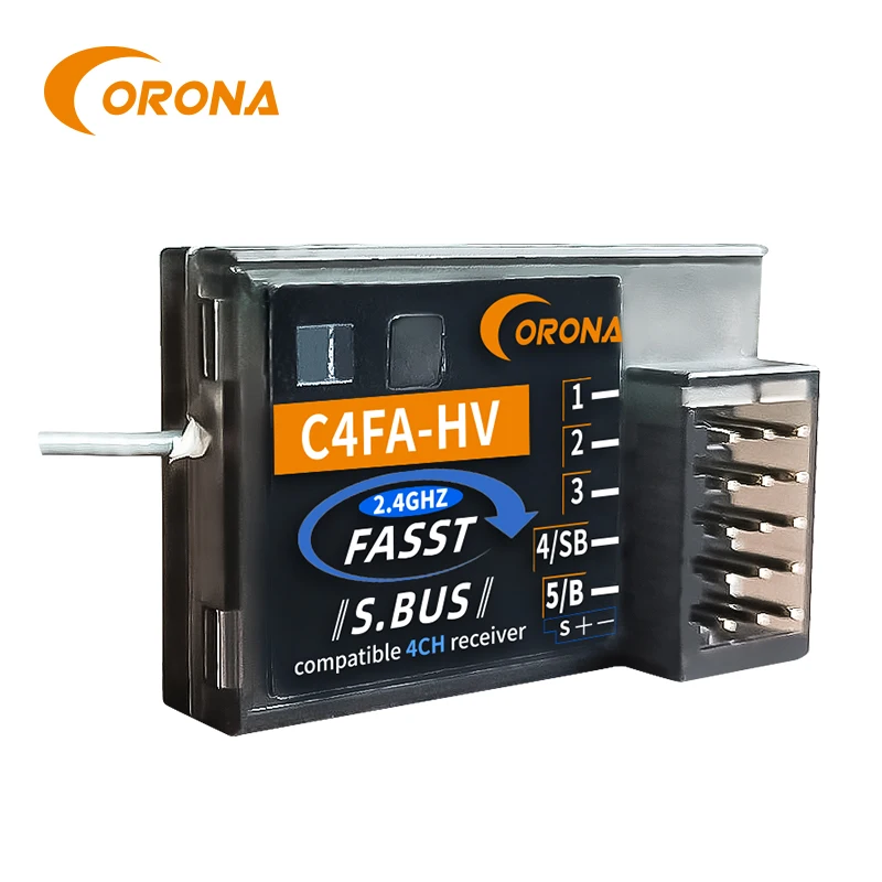 CORONA C4FA 2.4G tuner futaba receiver SBUS 3PK 4PKSR 4PKS   splashproof    rc Car remote simulator  control  Remote  rc drift
