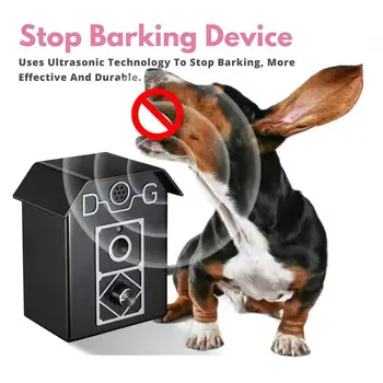 

Outdoor Ultrasonic Pet Anti Barking Device UL10 Barking Controller box for Yard